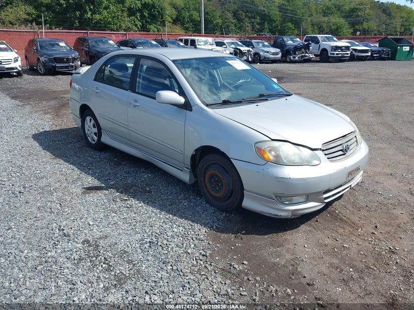 2003 TOYOTA COROLLA S | 1NXBR38E93Z142288 | UPCARS