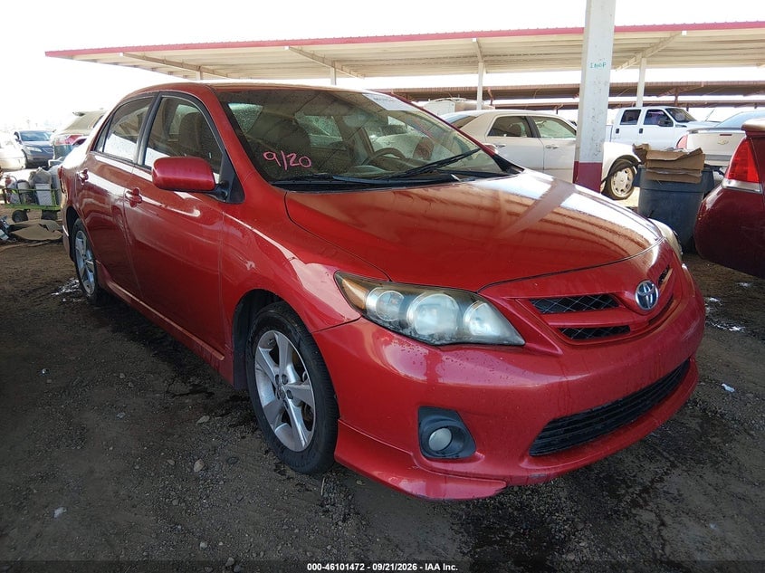 2013 TOYOTA COROLLA S | 2T1BU4EE8DC049192 | UPCARS