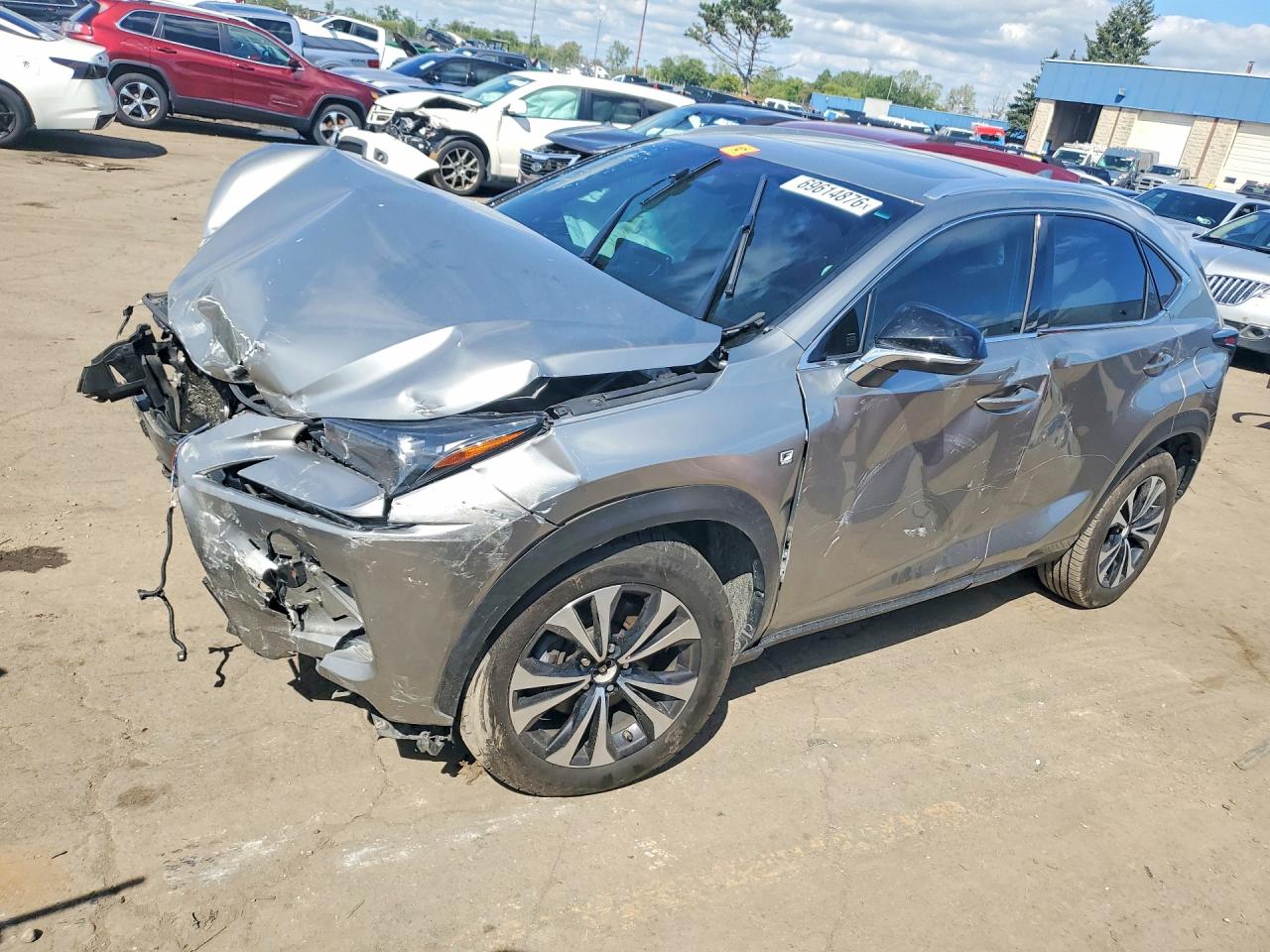 2018 LEXUS NX F SPORT | JTJBARBZ6J2153541 | UPCARS