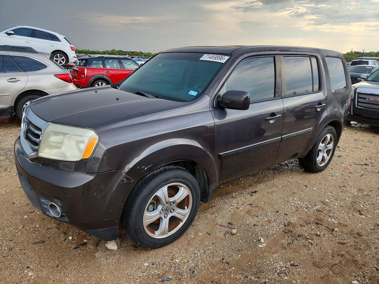 2012 HONDA PILOT EXL | 5FNYF3H52CB043103 | UPCARS