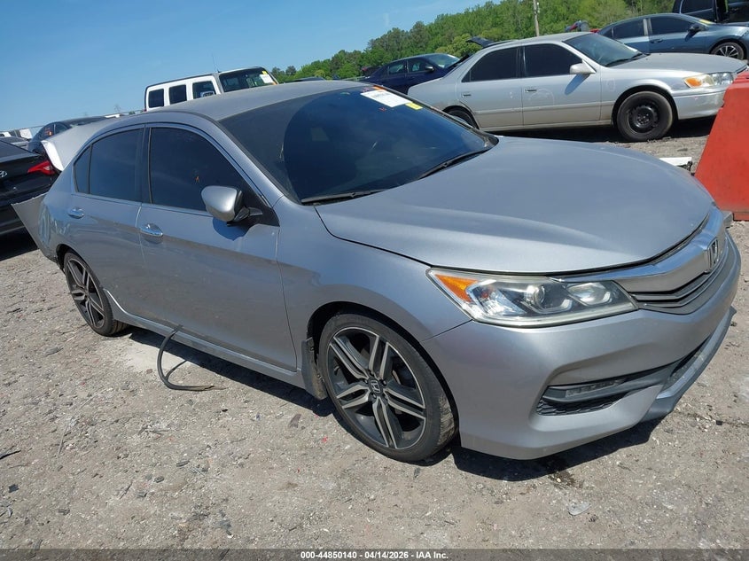 2017 HONDA ACCORD SPORT SE | 1HGCR2F1XHA283674 | UPCARS