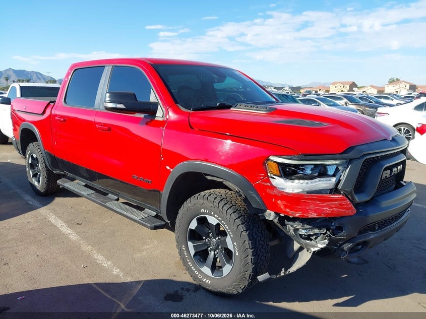 2019 RAM 1500 REBEL  4X4 5'7 BOX | 1C6SRFLT9KN752400 | UPCARS