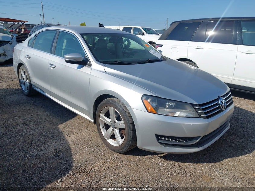 2013 VOLKSWAGEN PASSAT 2.5L SE | 1VWBP7A3XDC057152 | UPCARS
