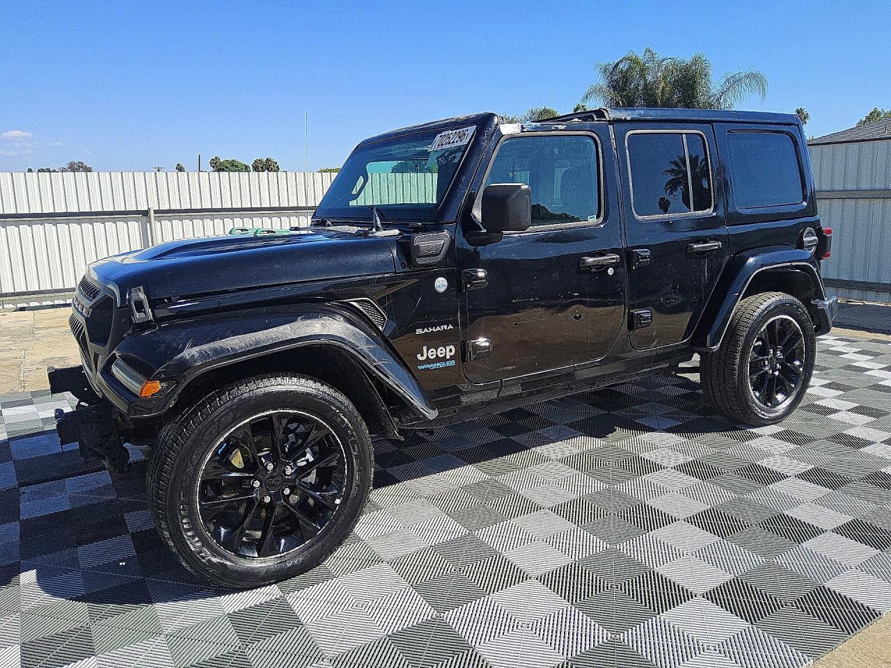 2022 JEEP WRANGLER SAHARA 4XE | 1C4JJXP68NW178764 | UPCARS