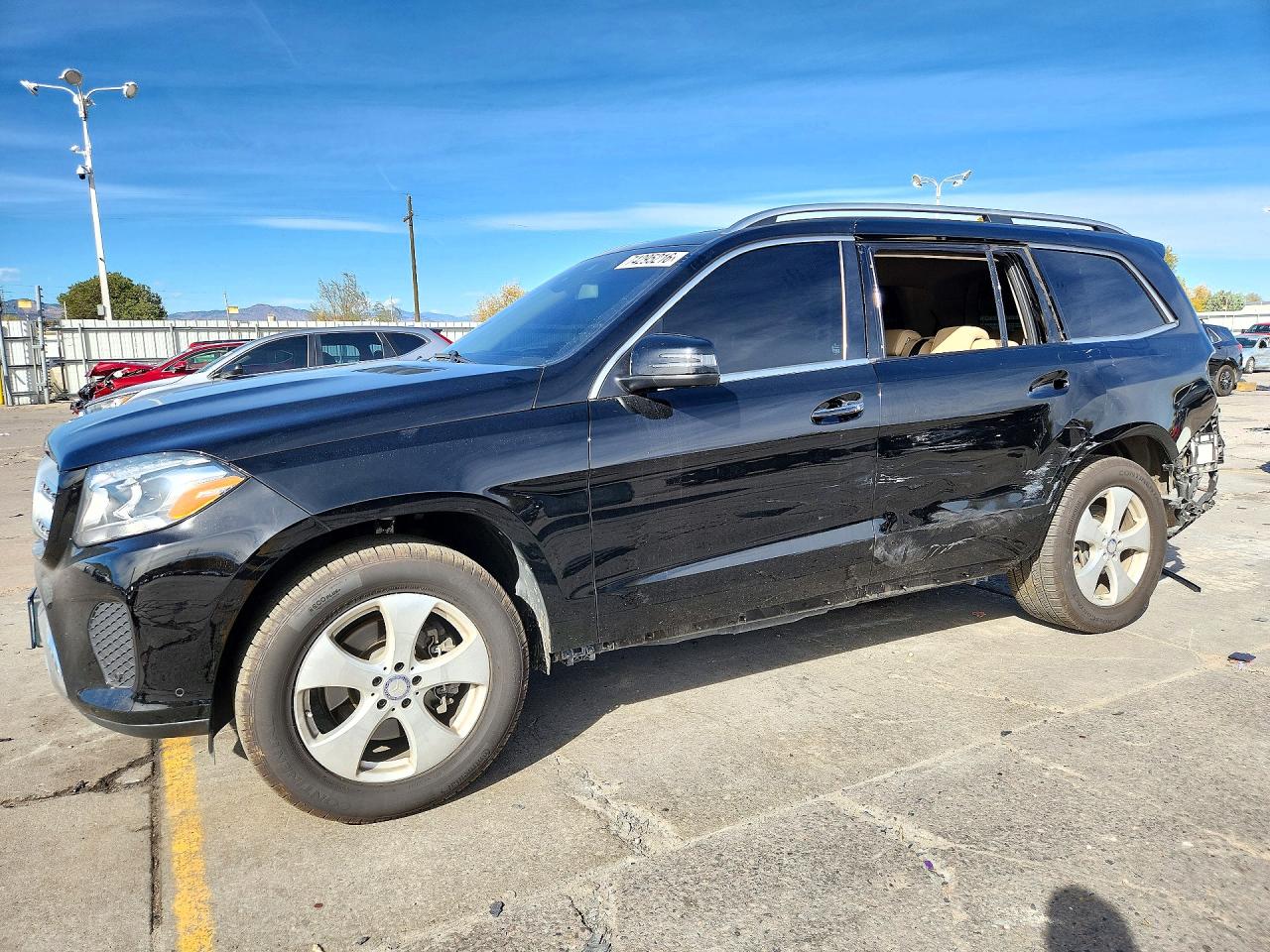 2017 MERCEDES-BENZ GLS-CLASS 450 4MATIC | 4JGDF6EE1HA880215 | UPCARS