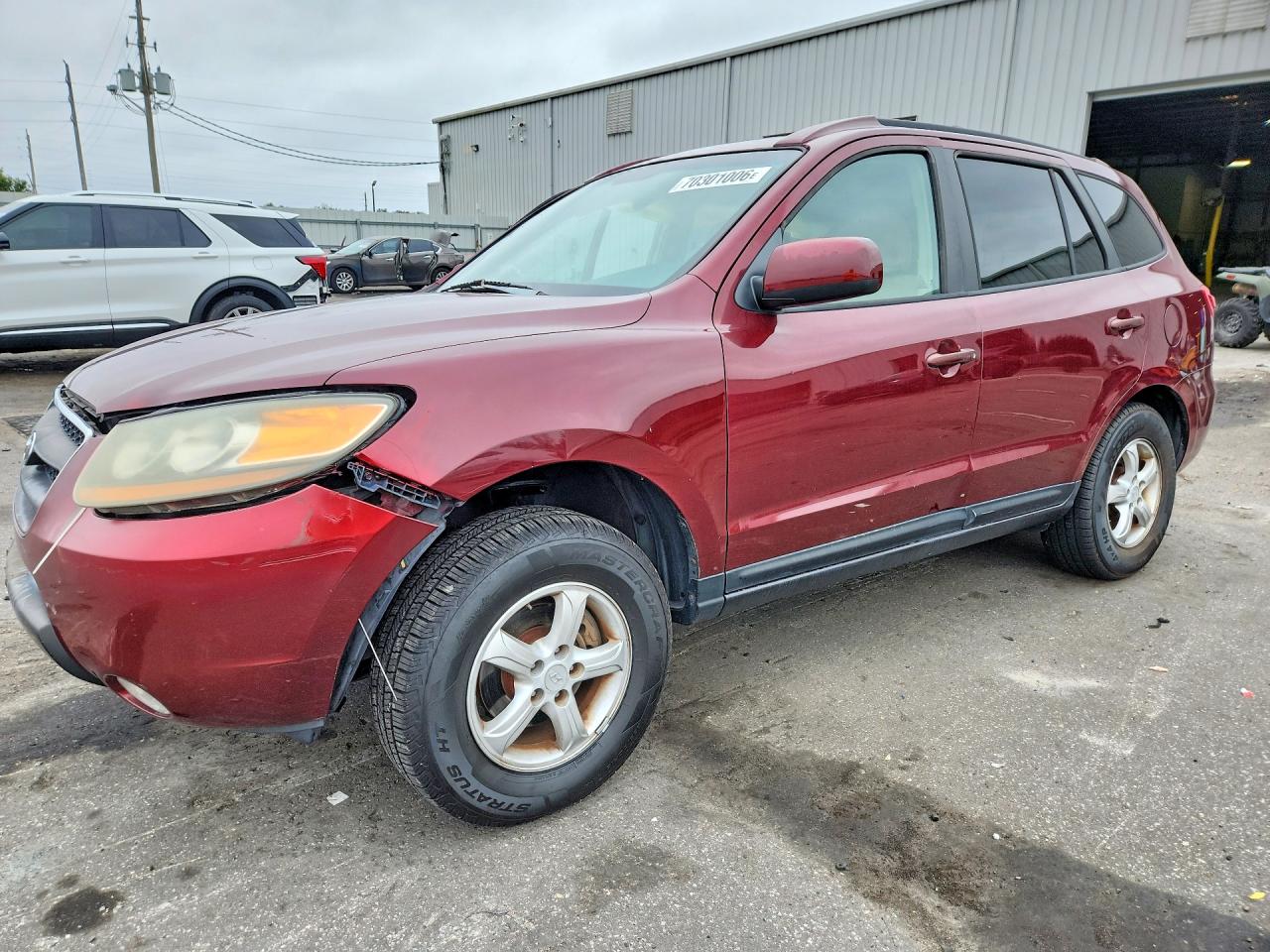 2007 HYUNDAI SANTA FE GLS | 5NMSG13DX7H060872 | UPCARS