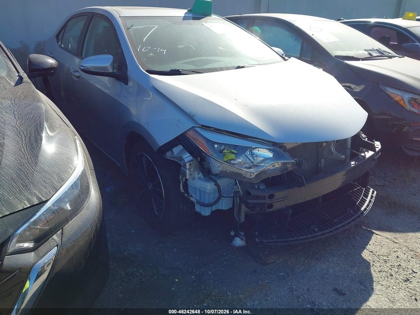 2015 TOYOTA COROLLA S PLUS | 5YFBURHE7FP310629 | UPCARS