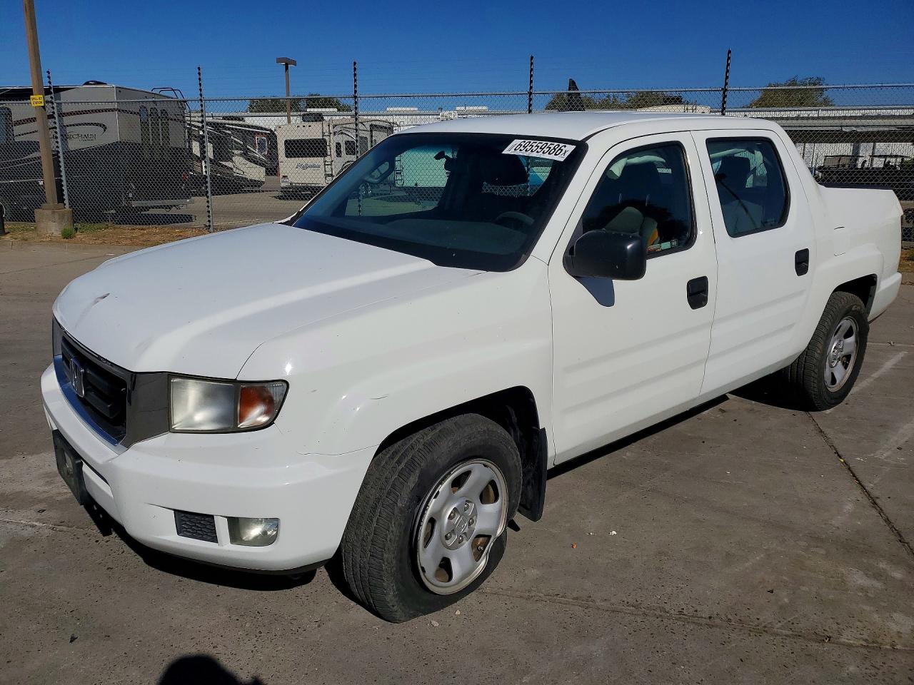 2009 HONDA RIDGELINE RT | 5FPYK16249B101558 | UPCARS