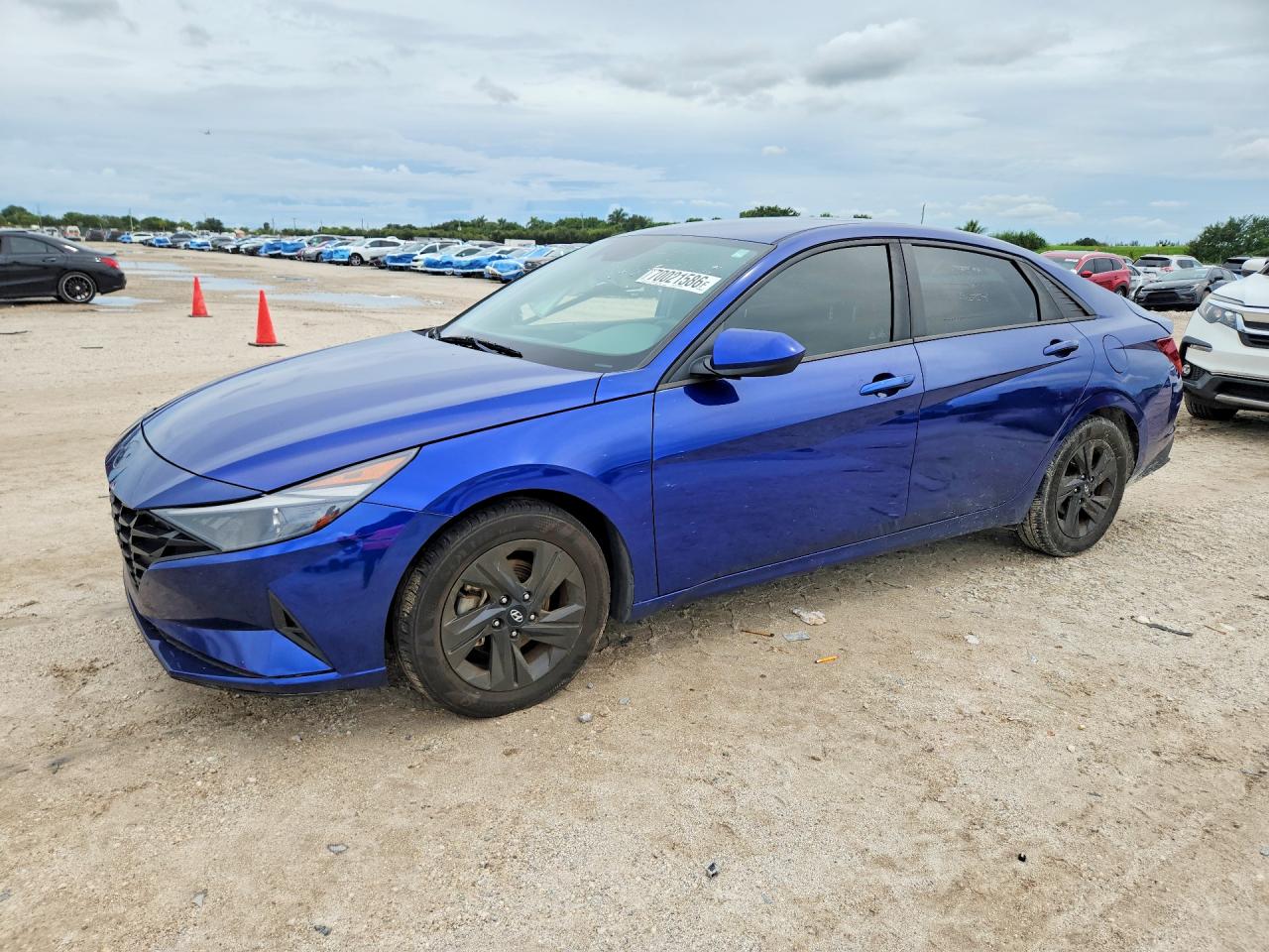 2021 HYUNDAI ELANTRA SEL | 5NPLM4AG8MH040551 | UPCARS