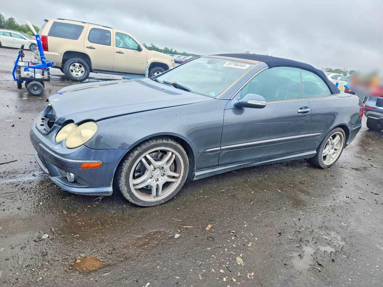 2008 MERCEDES-BENZ CLK-CLASS 550 | WDBTK72F48T091560 | UPCARS