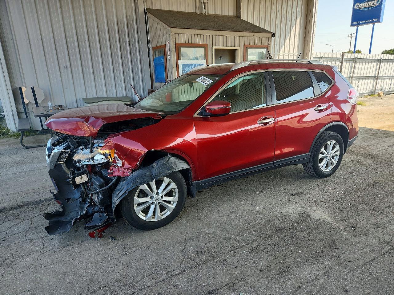 2016 NISSAN ROGUE SV | KNMAT2MVXGP630736 | UPCARS