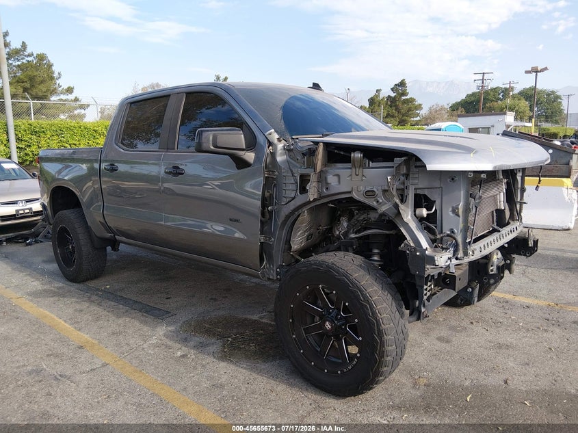 2021 CHEVROLET SILVERADO 1500 4WD  SHORT BED LT TRAIL BOSS | 1GCPYFEL0MZ120959 | UPCARS