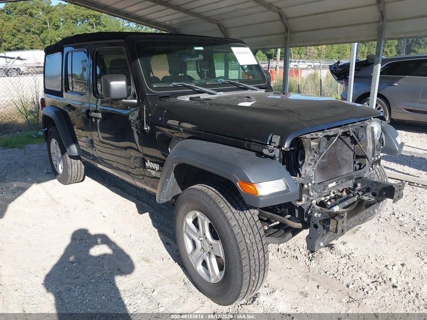 2019 JEEP WRANGLER UNLIMITED SPORT S 4X4 | 1C4HJXDG7KW512273 | UPCARS