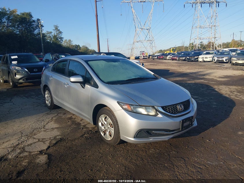 2014 HONDA CIVIC LX | 2HGFB2F53EH503996 | UPCARS