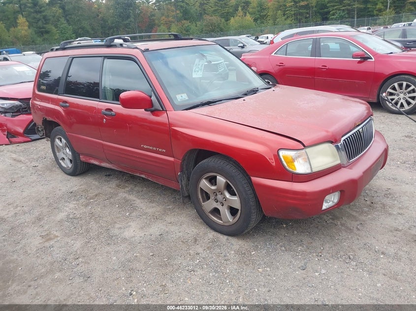 2002 SUBARU FORESTER S | JF1SF65642H739955 | UPCARS