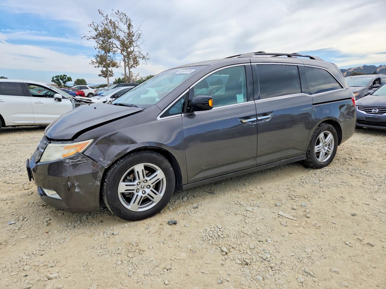 2013 HONDA ODYSSEY TOURING | 5FNRL5H9XDB042830 | UPCARS