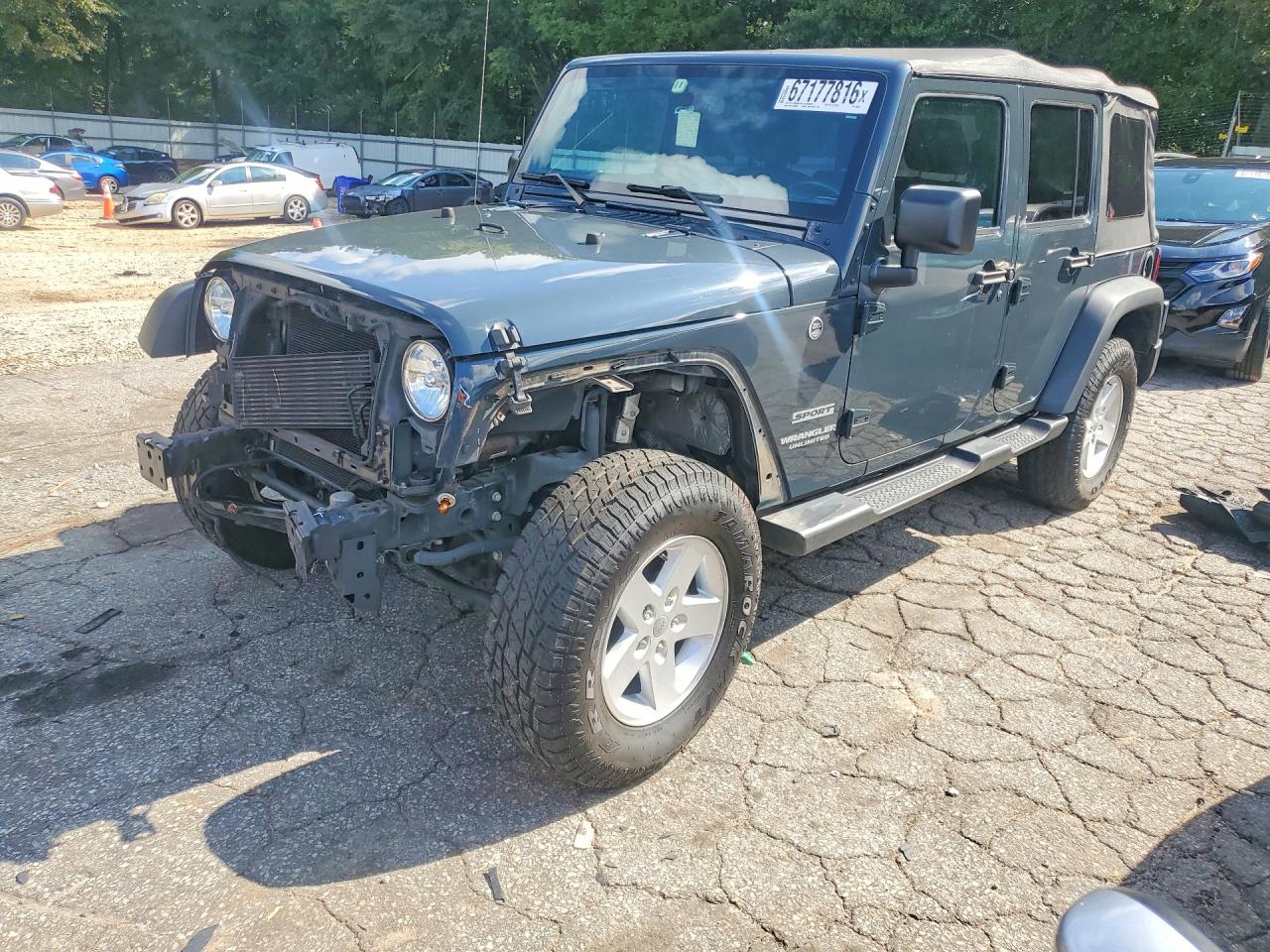 2017 JEEP WRANGLER SPORT | 1C4BJWDG5HL669228 | UPCARS