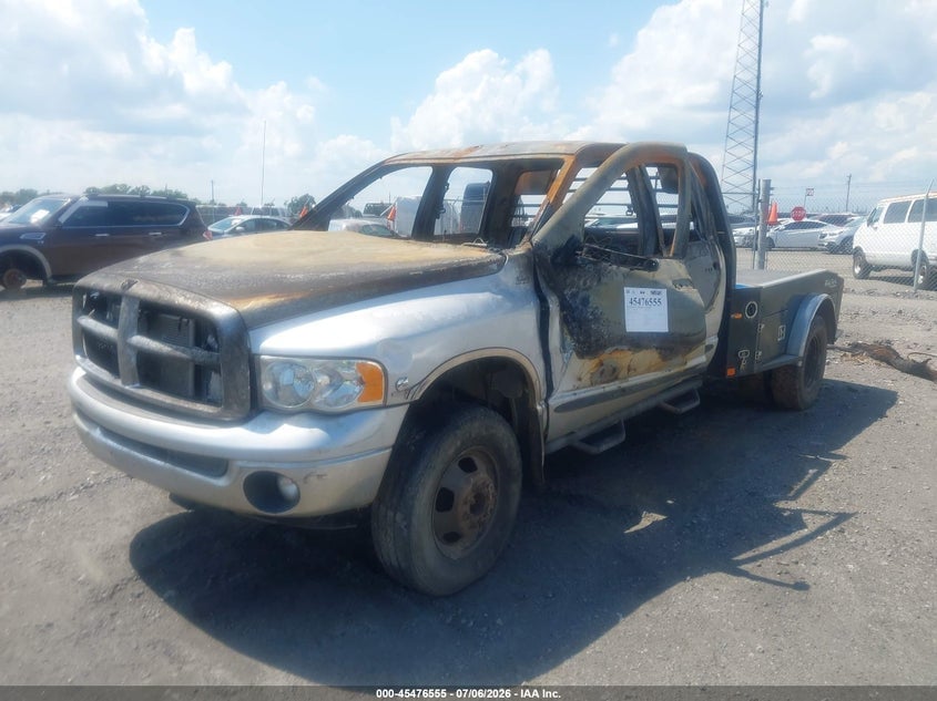 2003 DODGE RAM 3500 SLT/LARAMIE/ST | 3D7MU48C43G814640 | UPCARS
