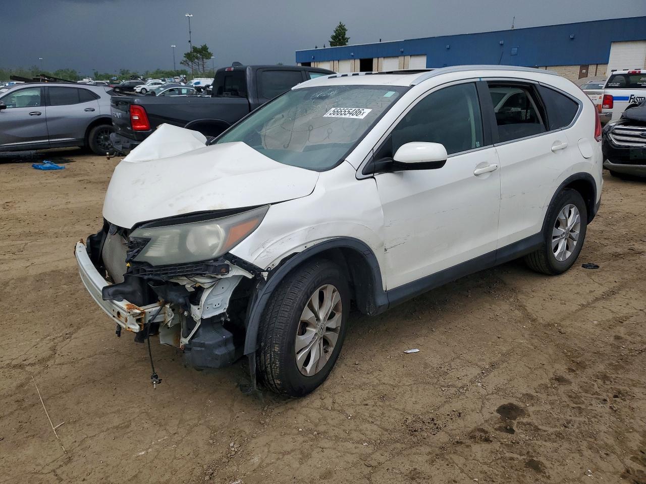 2013 HONDA CRV EXL | 5J6RM4H71DL075437 | UPCARS