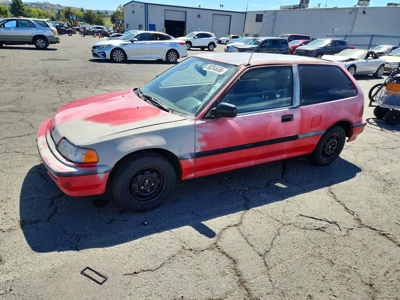 1991 HONDA CIVIC DX | 2HGED6359MH585961 | UPCARS