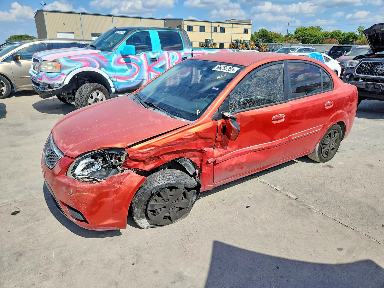 2011 KIA RIO LX | KNADH4A36B6730177 | UPCARS