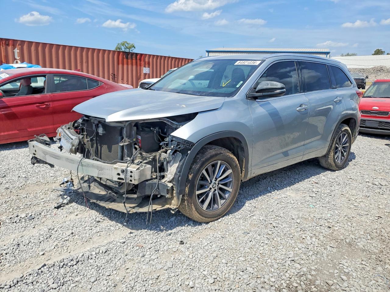 2017 TOYOTA HIGHLANDER XLE | 5TDKZRFH6HS223751 | UPCARS