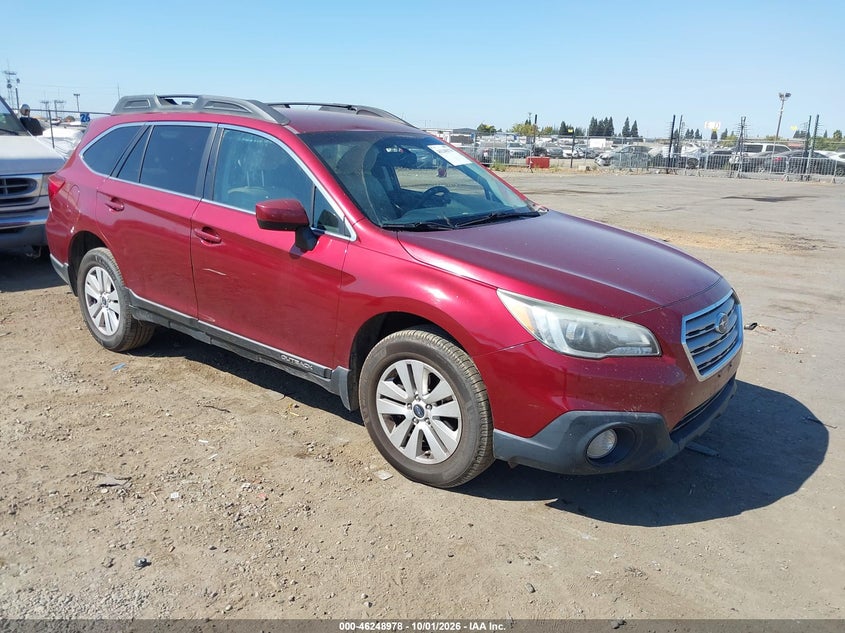 2016 SUBARU OUTBACK 2.5I PREMIUM | 4S4BSACC2G3278370 | UPCARS
