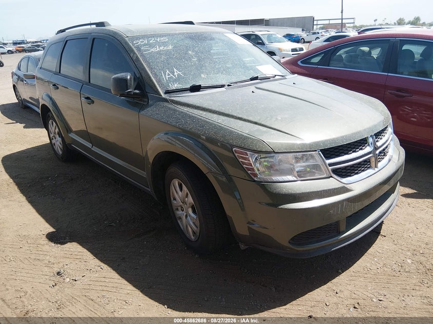 2017 DODGE JOURNEY SE | 3C4PDCAB6HT551245 | UPCARS