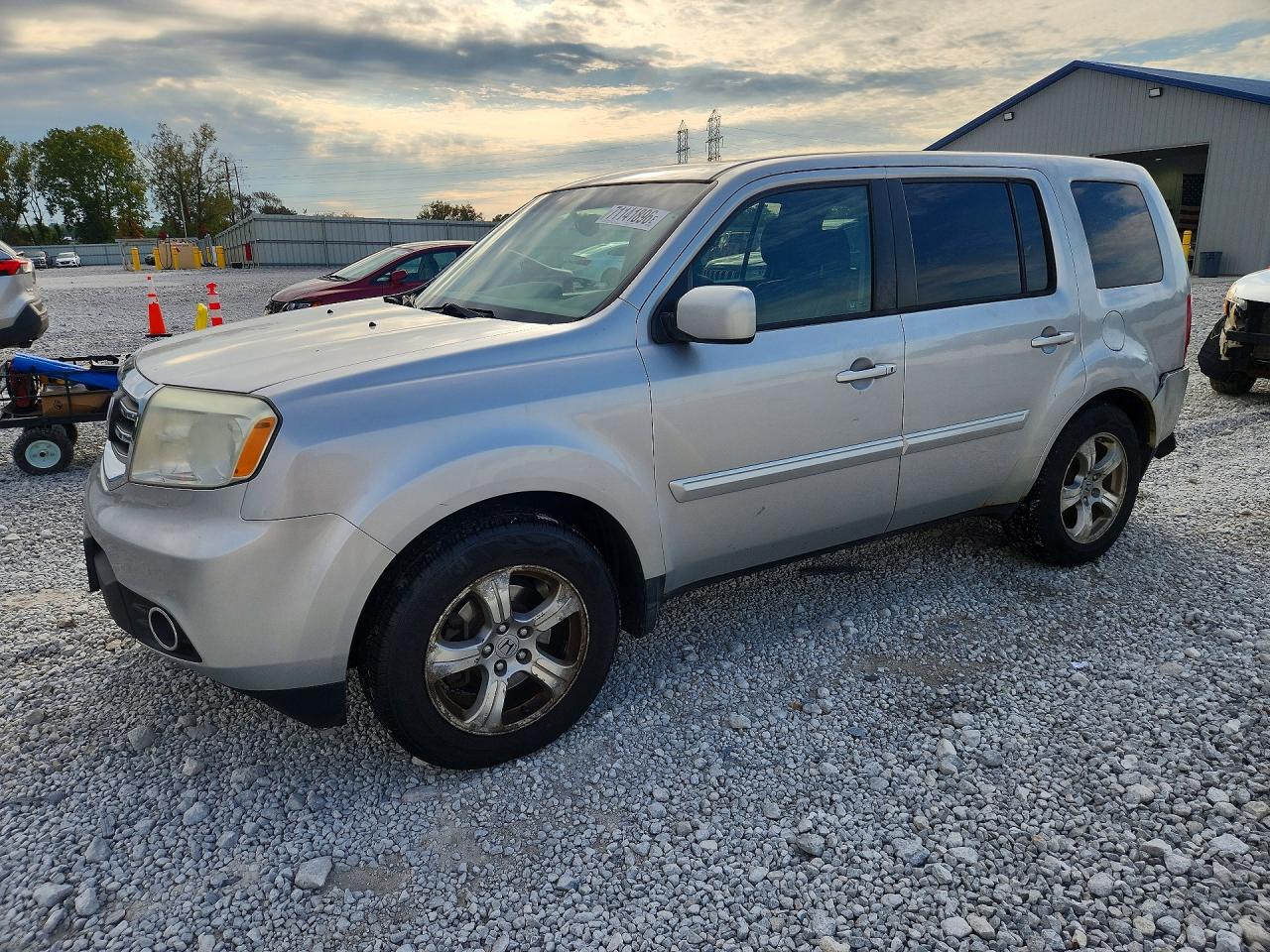 2012 HONDA PILOT EXL | 5FNYF4H58CB015974 | UPCARS