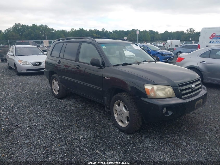 2005 TOYOTA HIGHLANDER LIMITED V6 | JTEEP21A350074357 | UPCARS