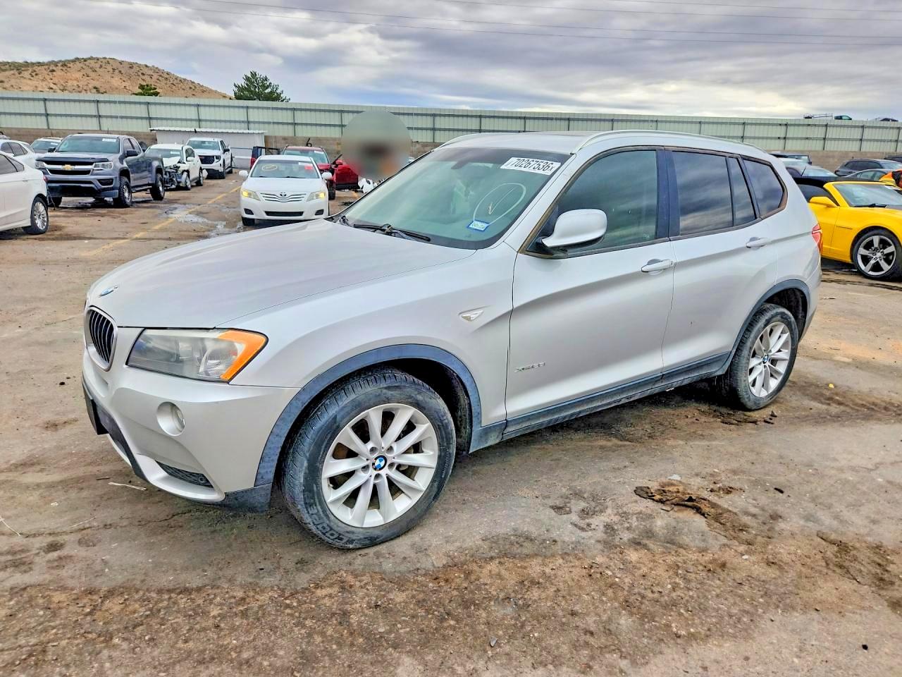 2013 BMW X3 XDRIVE28I | 5UXWX9C52D0A11249 | UPCARS