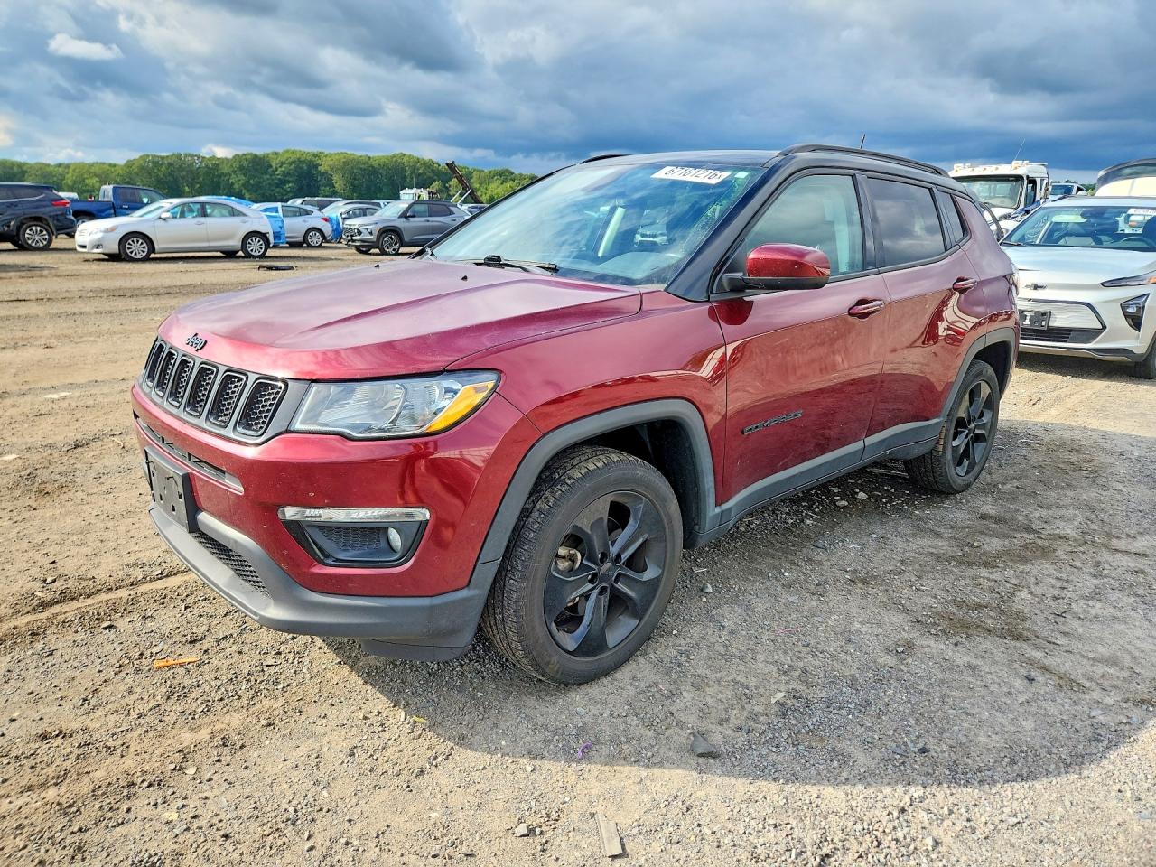 2021 JEEP COMPASS LATITUDE | 3C4NJDBB4MT547547 | UPCARS