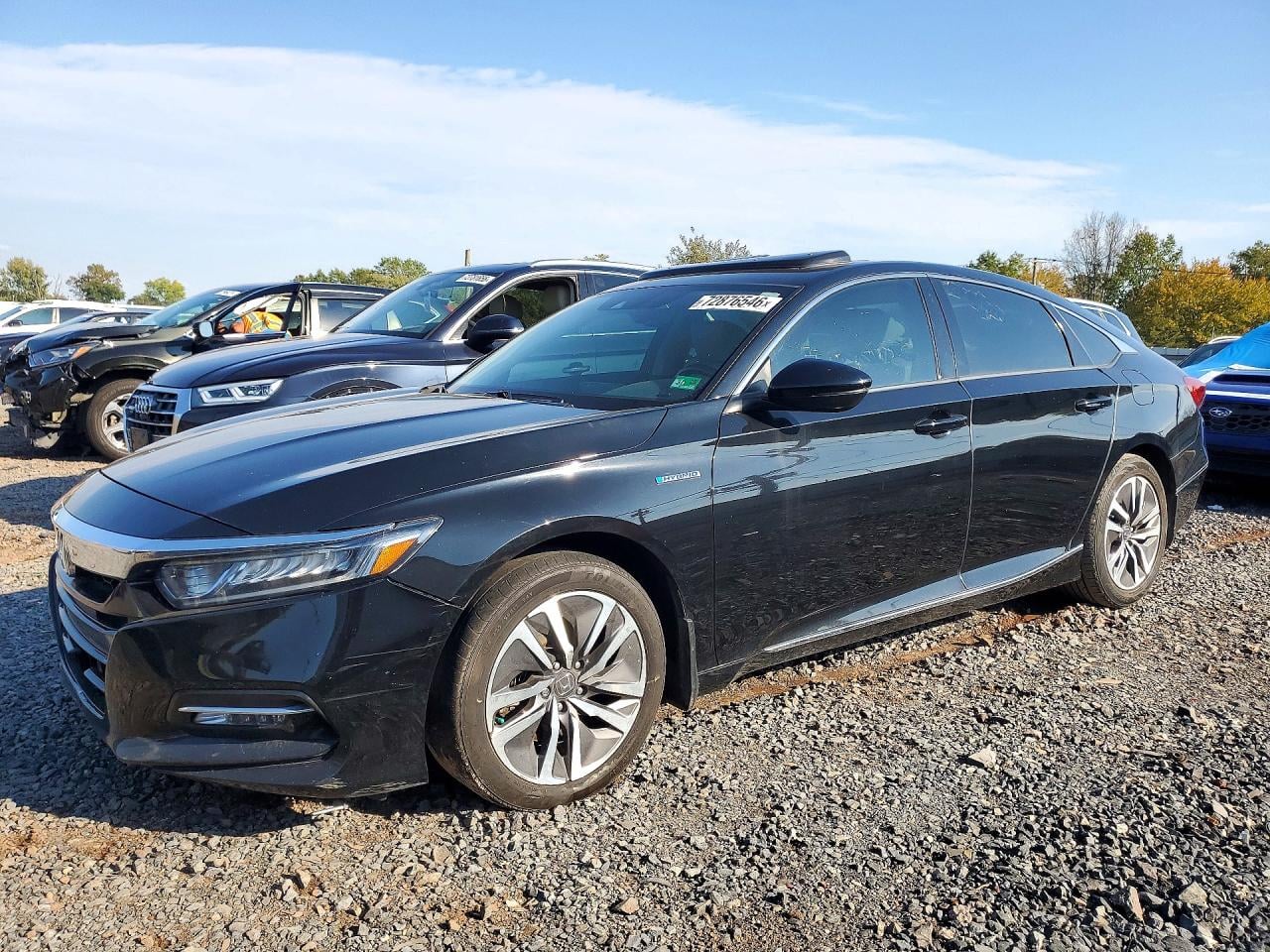 2018 HONDA ACCORD HYBRID EXL | 1HGCV3F6XJA005862 | UPCARS