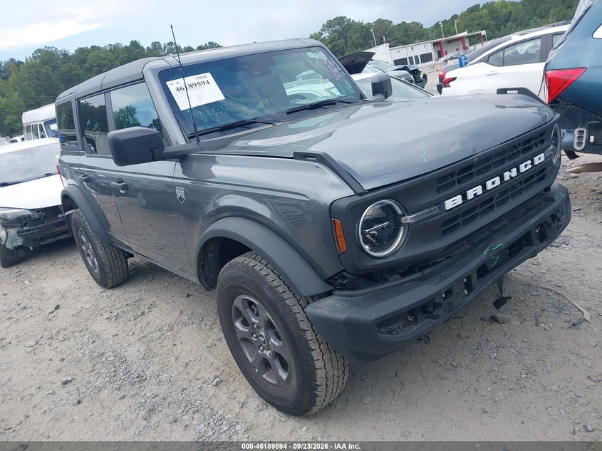 2026 FORD BRONCO BIG BEND | 1FMDE7BH2TLA82083 | UPCARS