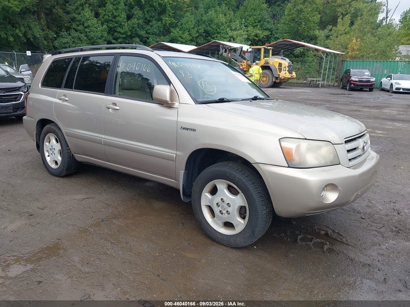 2006 TOYOTA HIGHLANDER LIMITED V6 | JTEEP21A860155775 | UPCARS