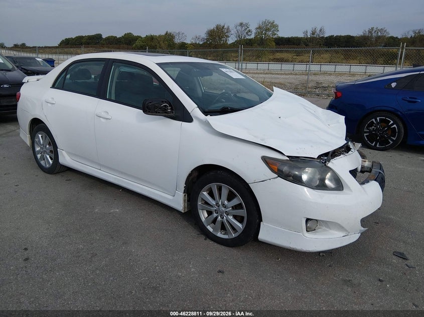 2010 TOYOTA COROLLA S | 2T1BU4EE7AC480134 | UPCARS