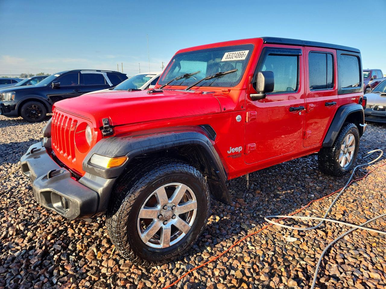 2021 JEEP WRANGLER SPORT | 1C4HJXKN6MW672701 | UPCARS