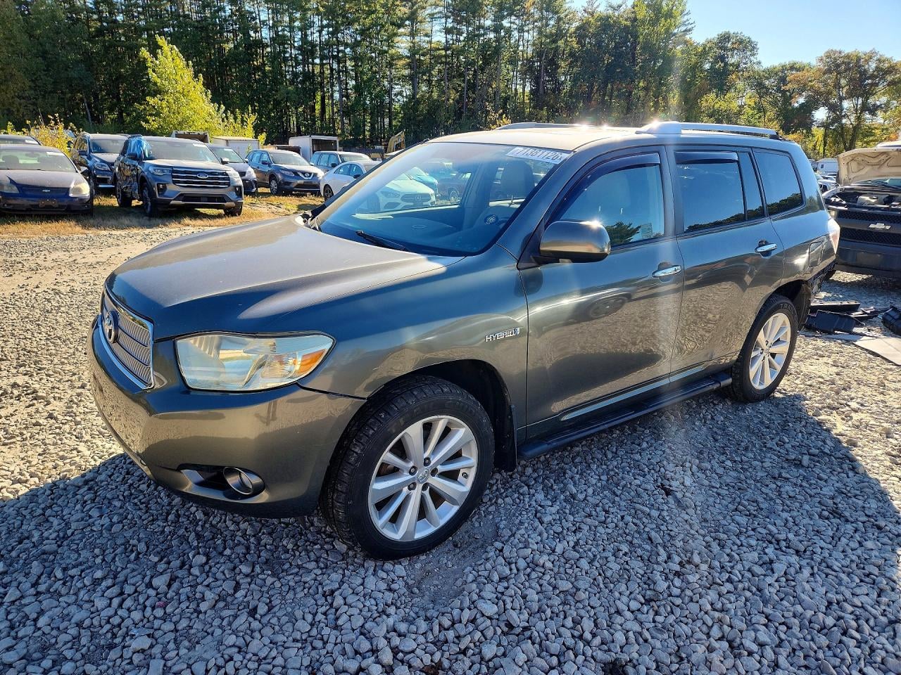 2008 TOYOTA HIGHLANDER HYBRID LIMITED | JTEEW44A082015415 | UPCARS