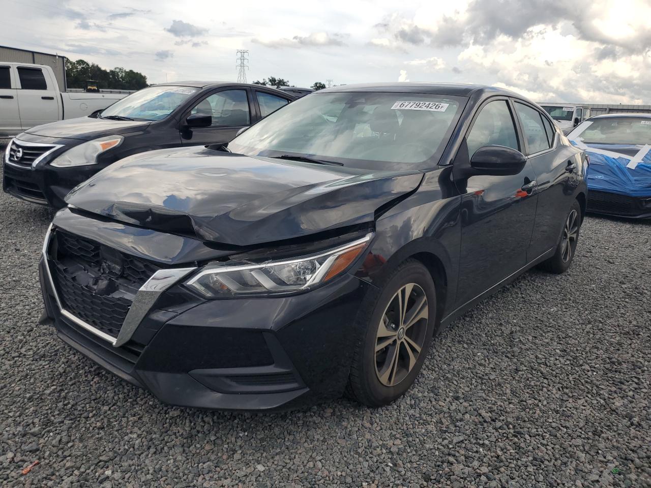 2022 NISSAN SENTRA SV | 3N1AB8CVXNY296438 | UPCARS