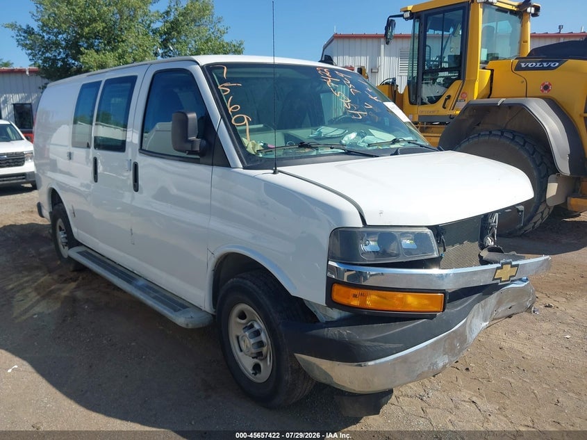 2021 CHEVROLET EXPRESS CARGO RWD 2500 REGULAR WHEELBASE WT | 1GCWGAFP1M1257569 | UPCARS