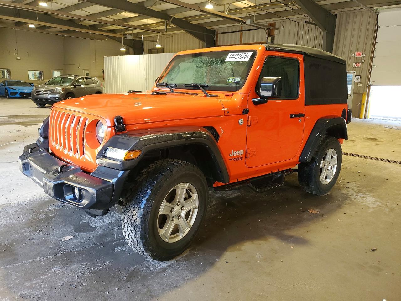 2018 JEEP WRANGLER SPORT | 1C4GJXAG8JW277039 | UPCARS