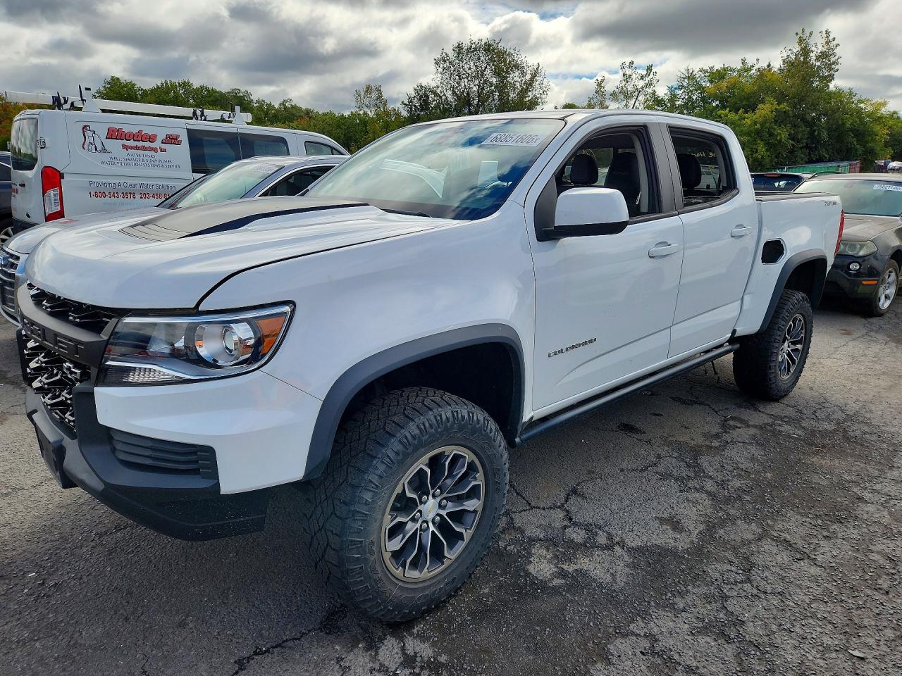 2021 CHEVROLET COLORADO ZR2 | 1GCGTEEN1M1163439 | UPCARS