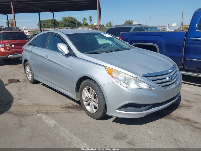 2014 HYUNDAI SONATA GLS | 5NPEB4AC2EH933828 | UPCARS