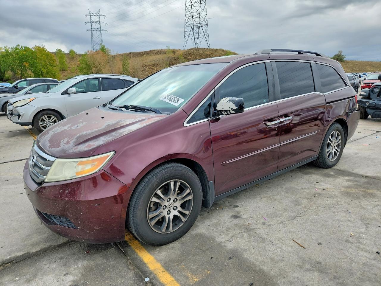 2011 HONDA ODYSSEY EXL | 5FNRL5H61BB083897 | UPCARS