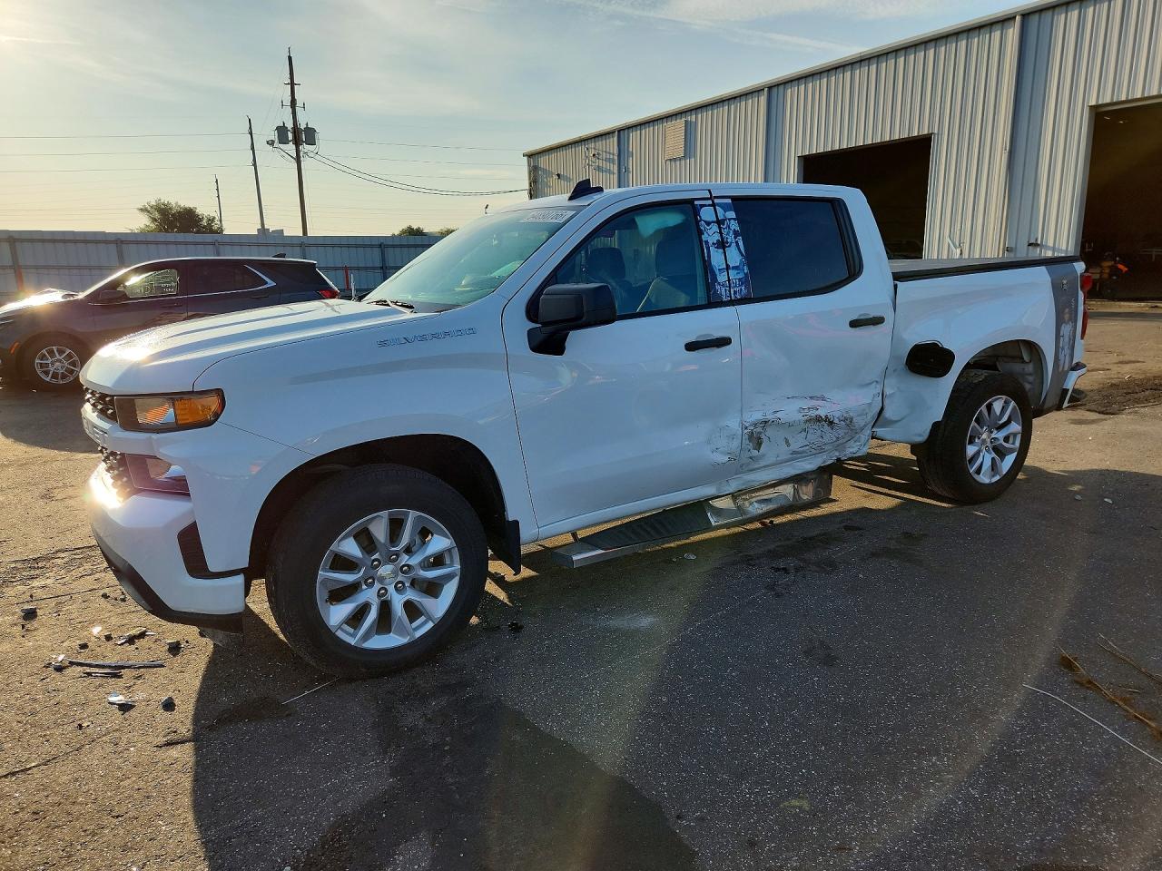2021 CHEVROLET SILVERADO C1500 CUSTOM | 3GCPWBEK3MG344894 | UPCARS