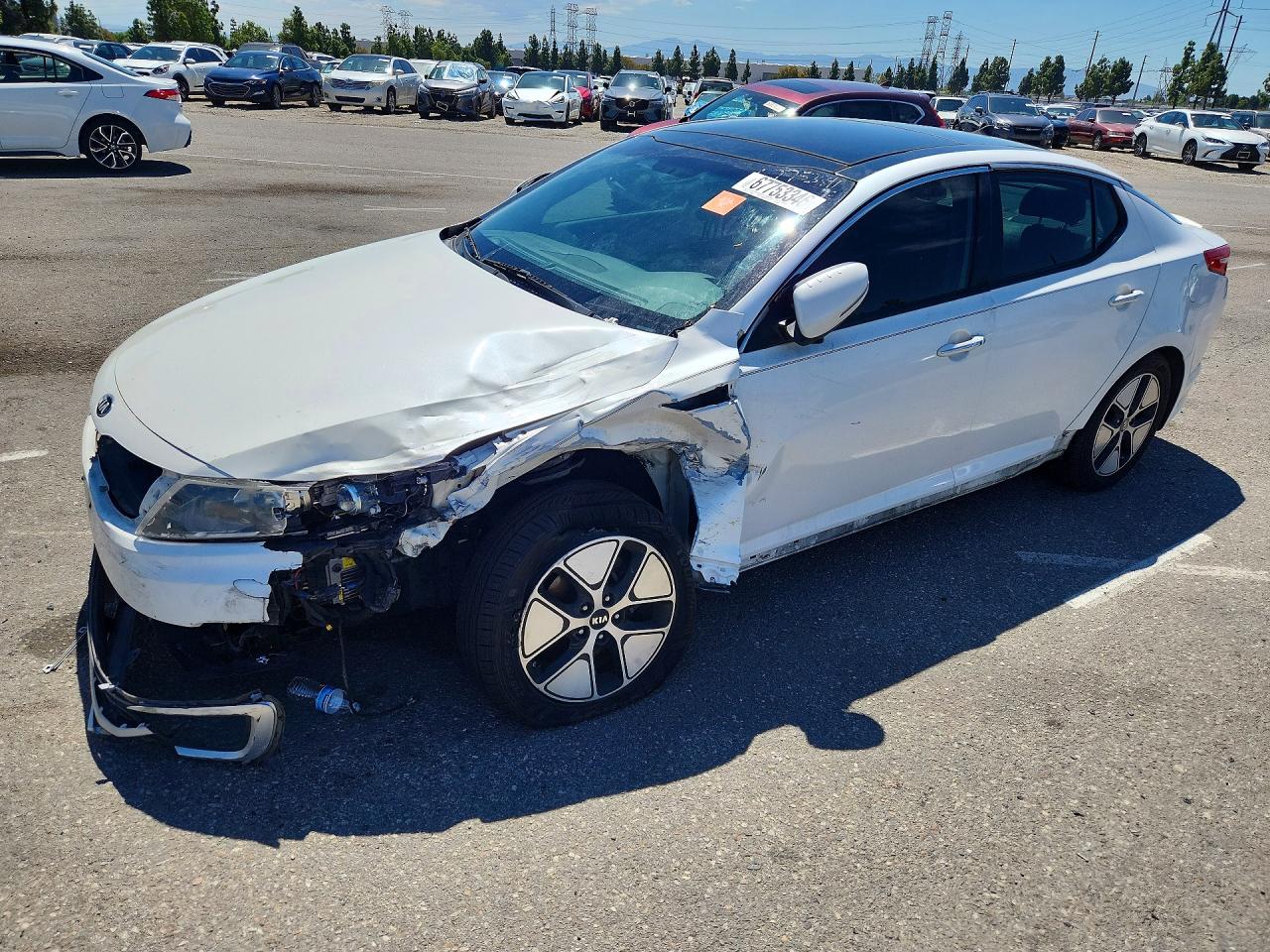 2013 KIA OPTIMA HYBRID | KNAGM4ADXD5038658 | UPCARS