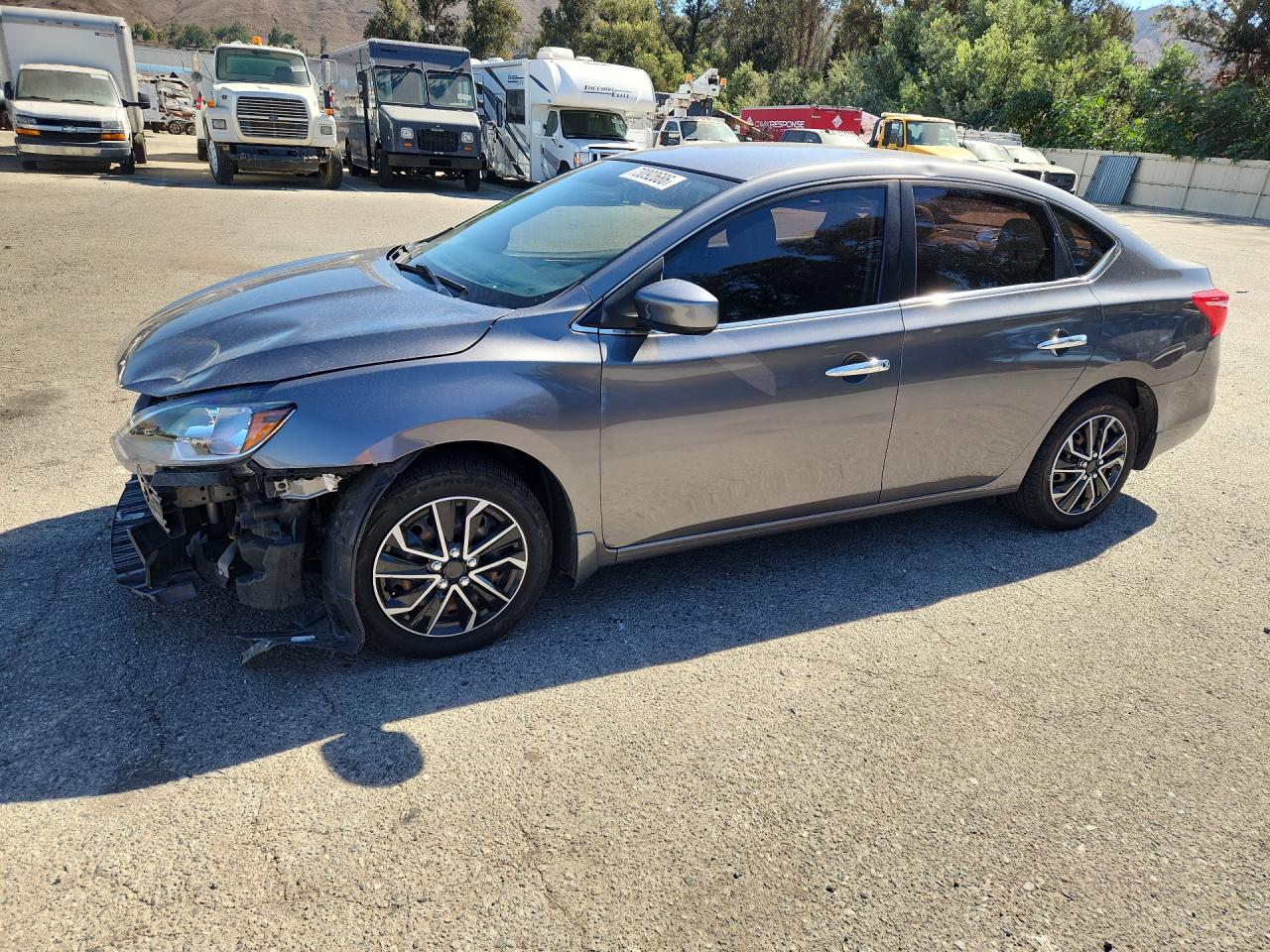 2017 NISSAN SENTRA S | 3N1AB7AP4HY225402 | UPCARS