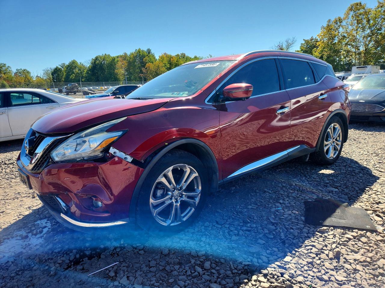 2017 NISSAN MURANO PLATINUM | 5N1AZ2MH9HN142492 | UPCARS
