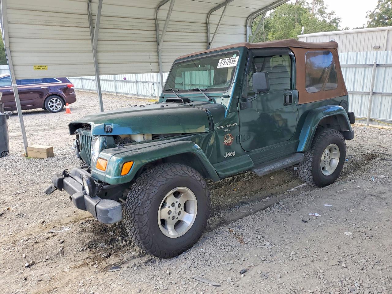 2000 JEEP WRANGLER SAHARA | 1J4FA59S1YP725399 | UPCARS