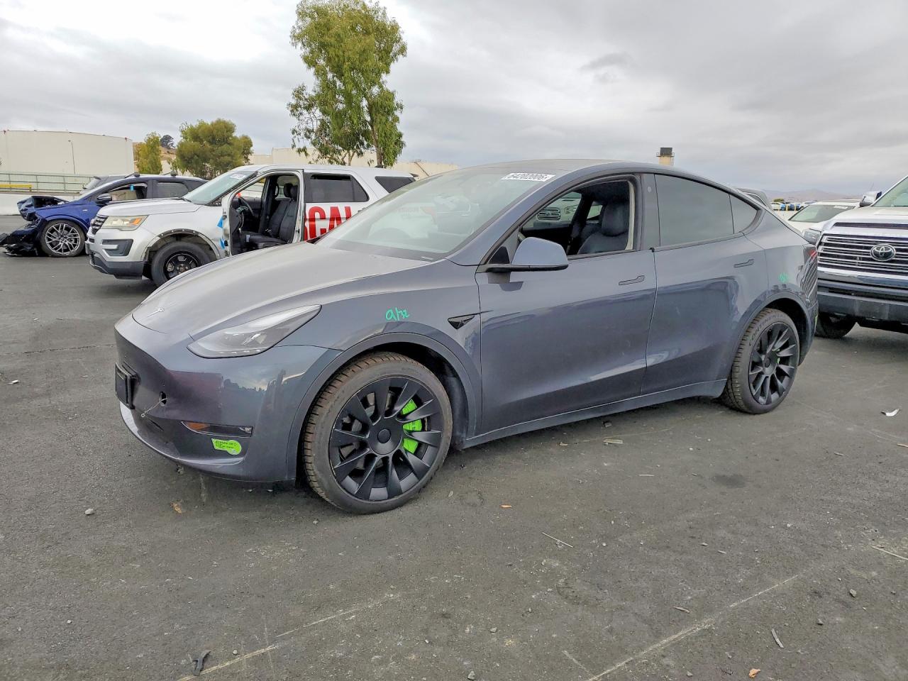 2022 TESLA MODEL Y | 7SAYGDEE9NF559374 | UPCARS